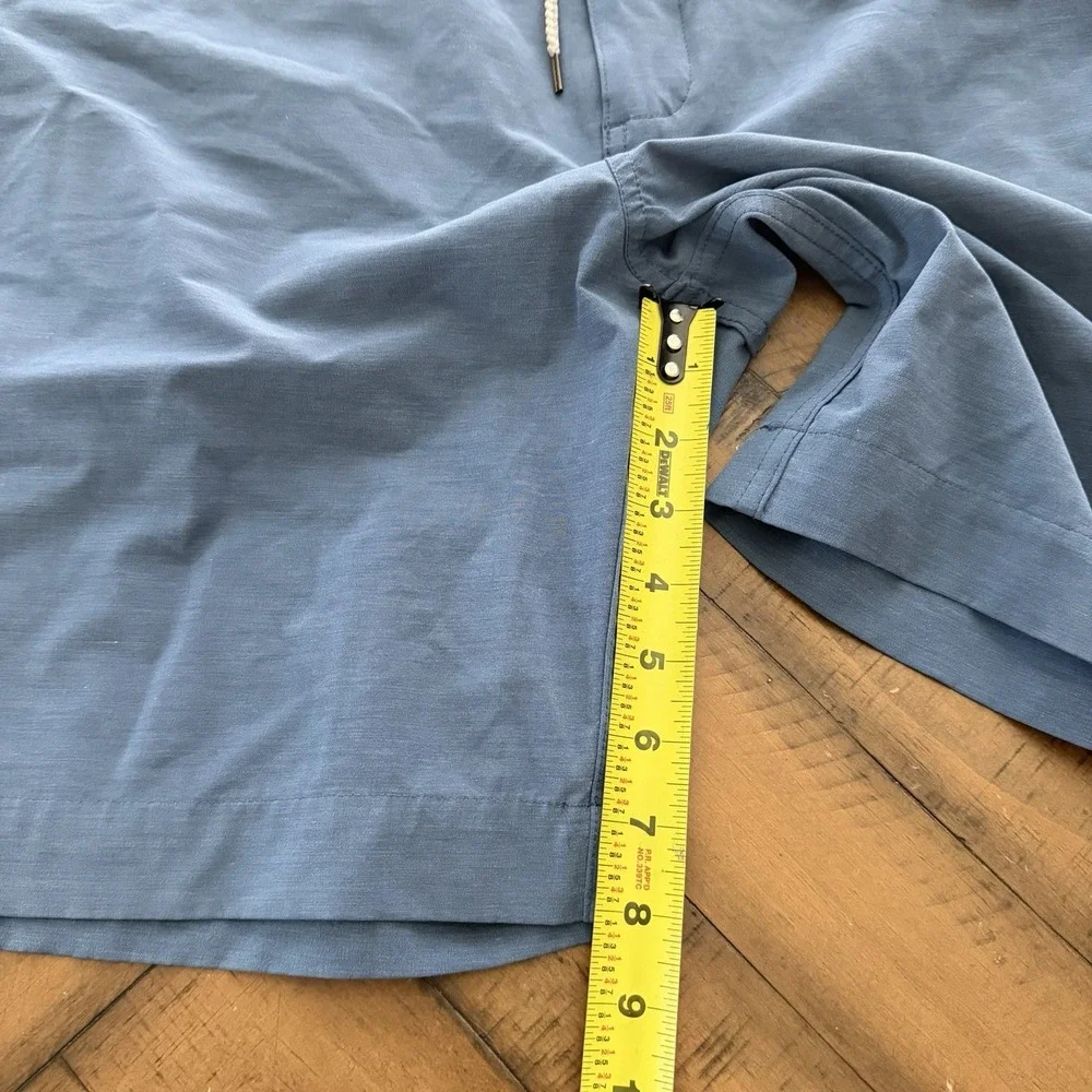 Set Of 2 Faherty Men's All Day Shorts Size 35 Blue / Green
